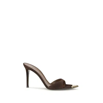 Giuseppe Zanotti Intrigo Mule Sandal In Brown