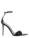 Giuseppe Zanotti Intriigo Patent Leather Sandals In Black