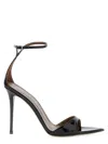 Giuseppe Zanotti Intriigo Patent Leather Sandals In Black