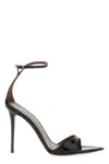 Giuseppe Zanotti Intriigo Patent Leather Sandals In Black