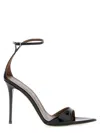 Giuseppe Zanotti Intriigo Patent Leather Sandals In Black