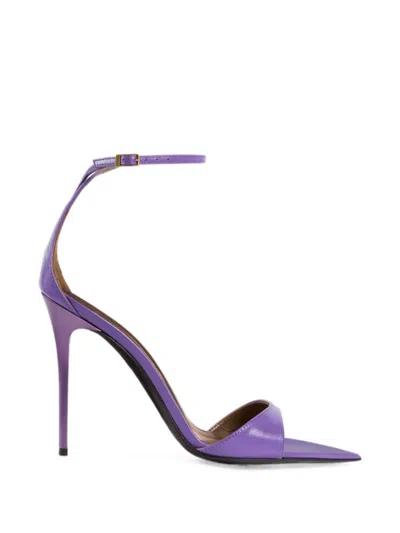 Giuseppe Zanotti Intrigo Strap 105 Sandals In Purple