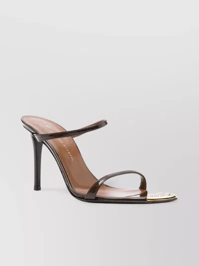 Giuseppe Zanotti Intriguing Patent Leather Sandals