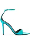 Giuseppe Zanotti Intriigo 105mm Ankle-strap Sandals In Blue