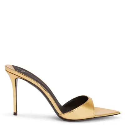 Giuseppe Zanotti Intriigo 90 Sandal In Gold