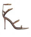 Giuseppe Zanotti Intriigo Abely 105mm Sandals In Brown