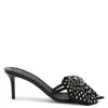 Giuseppe Zanotti Intrigo Alexandrine 90 Sandal In Black