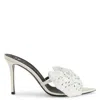 Giuseppe Zanotti Intrigo Alexandrine 90 Sandal In White