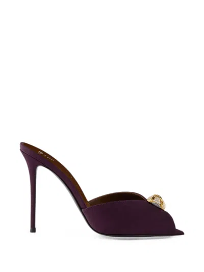 Giuseppe Zanotti Intriigo Cocktail Sandals 105 In Purple