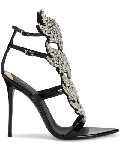 Giuseppe Zanotti Intriigo Sandalen 105mm In Black