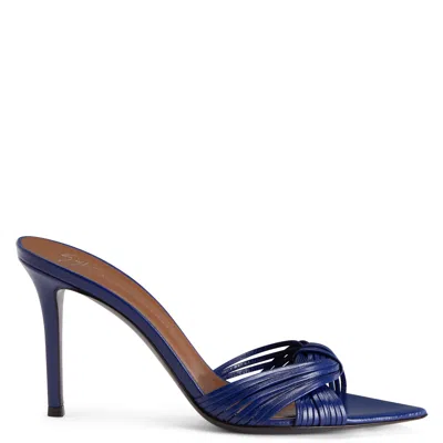 Giuseppe Zanotti Intriigo Knot 90 In Blue