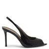 Giuseppe Zanotti Intriigo Open Toe In Black