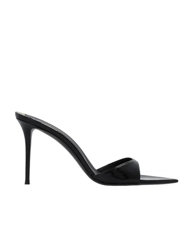 Giuseppe Zanotti Intriigo Patent 90mm Sandals In Black