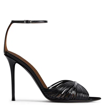 Giuseppe Zanotti Intriigo Shell 105 In Black