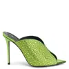 Giuseppe Zanotti Intriigo Sparkle In Green