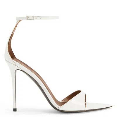 Giuseppe Zanotti Intriigo Strap 105 In White