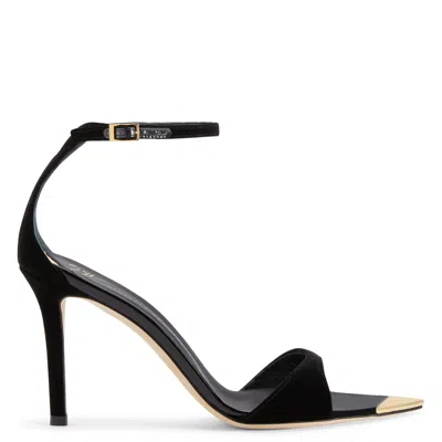 Giuseppe Zanotti Intriigo 90mm Pointed-toe Sandals In Black