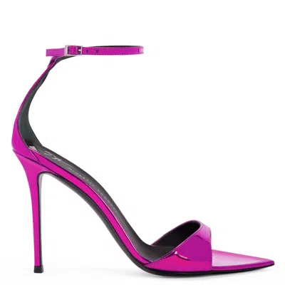 Giuseppe Zanotti Intriigo Strap In Fucsia