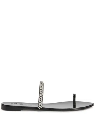 GIUSEPPE ZANOTTI INTRIIGO STRING SANDALS