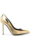 Giuseppe Zanotti Jakye 100mm Metallic-finish Pumps