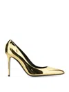 Giuseppe Zanotti Jakye 100mm Metallic-finish Pumps In Gold