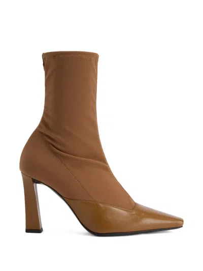 Giuseppe Zanotti Janie Tights Stiefel Mit Eckiger Kappe In Multi