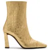 Giuseppe Zanotti Janiee Bootie 90 In Gold