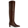 Giuseppe Zanotti 45mm Janiee Plus Boots In Brown