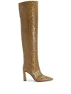 Giuseppe Zanotti Janiee Plus Leather Knee Boots In Neutrals