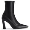 Giuseppe Zanotti Janiee Slip-on Leather Ankle Boots In Black