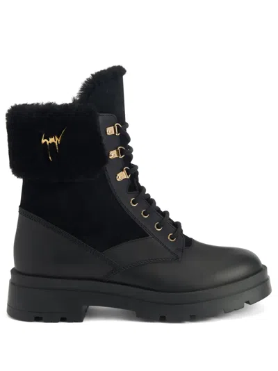 GIUSEPPE ZANOTTI JAURE COMBAT BOOTS