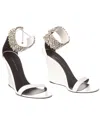 Giuseppe Zanotti Jetaime 105 Patent Wedge Sandal (authentic )