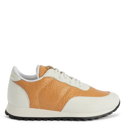 Giuseppe Zanotti Woman Sneakers Blush Size 9 Soft Leather In Beige