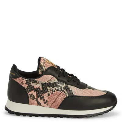 Giuseppe Zanotti Woman Sneakers Light Pink Size 11 Soft Leather