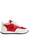 Giuseppe Zanotti Jimi Running Logo-plaque Sneakers In White