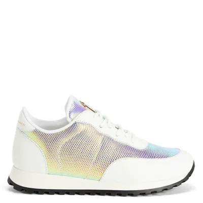 Giuseppe Zanotti Jimi Running Leather Sneakers In Multi