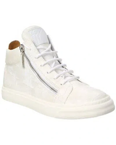 Pre-owned Giuseppe Zanotti Kaiman Sneaker Men's White 43.5