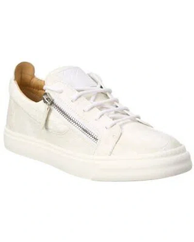 Pre-owned Giuseppe Zanotti Kaiman Sneaker Men's White 47