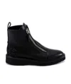 Giuseppe Zanotti Kat Glitter Panel Boots In Black