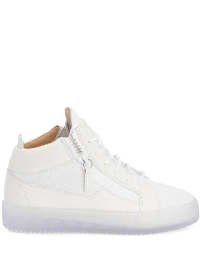 Giuseppe Zanotti Kriss Lace-up Sneakers In White