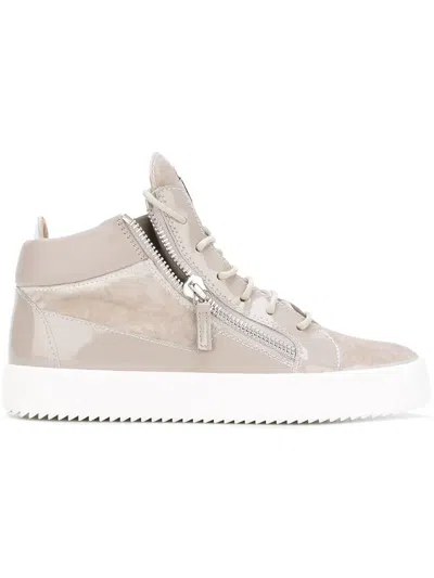 Giuseppe Zanotti Kriss Hi-top Sneakers In Neutral
