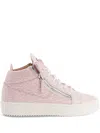 Giuseppe Zanotti Kriss Sneakers In Pink