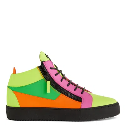 Giuseppe Zanotti Kriss Colour-block Sneakers In Multi