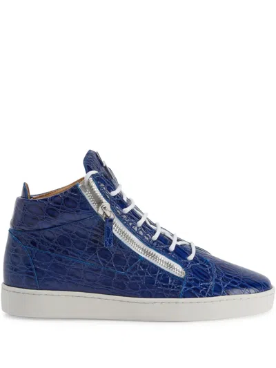 Giuseppe Zanotti Kriss Sneakers In Blue