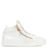 Giuseppe Zanotti Sneakers Hi-top Logo In White