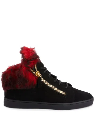 Giuseppe Zanotti Kriss Winter Sneakers In Black