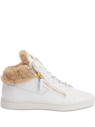 Giuseppe Zanotti Kriss Winter Sneakers In White