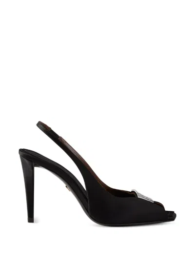 Giuseppe Zanotti La Nuit Slingback 90 Pumps In Black