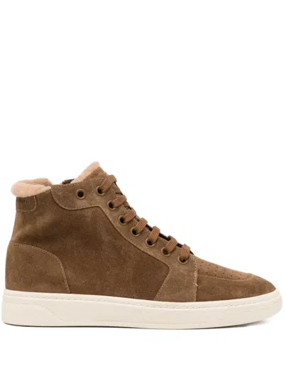 Giuseppe Zanotti Lace-up High-top Sneakers In Multi