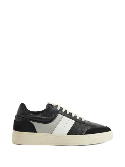 Giuseppe Zanotti Lace-up Sneakers In Black